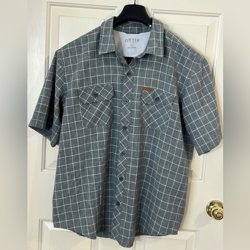 Orvis Men’s XL Button Up Tech Shirt - Picture 2 of 8